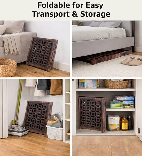 Wooden Foldable Pet Dog Gate - Image 7