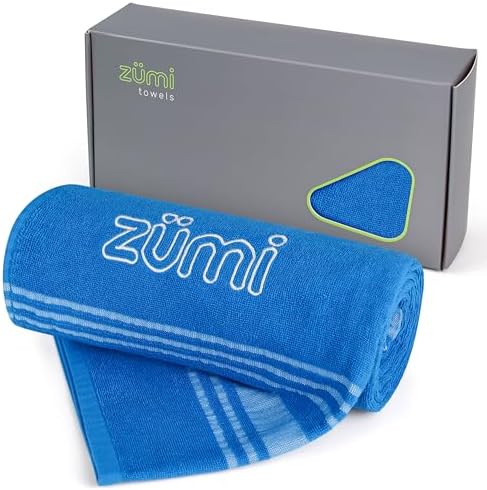 Zumi 100% Cotton Quick Dry Travel Towel by Zumi+Towels
