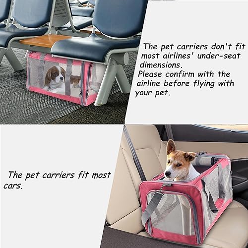 Cat Dog Carrier for Small Medium Cats Pet Carrier for Large and Medium Cats - Image 7