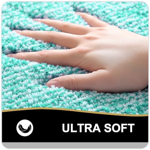 OLANLY Bathroom Rugs 30x20, Soft Absorbent Microfiber Bath Rugs - Image 3