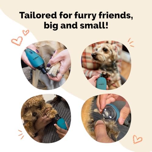 LuckyTail Dog Nail Grinder, Whisper-Quiet, Low-Vibration Trimmer - Image 5