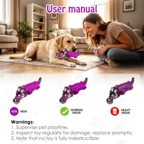 Jeefome Dog Chew Toys for Aggressive Chewers - Image 7