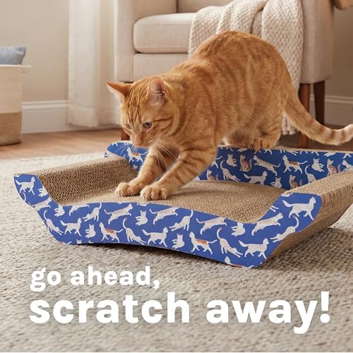 Kitty City Corrugate Sofa Lounger Cat Scratcher - Image 2