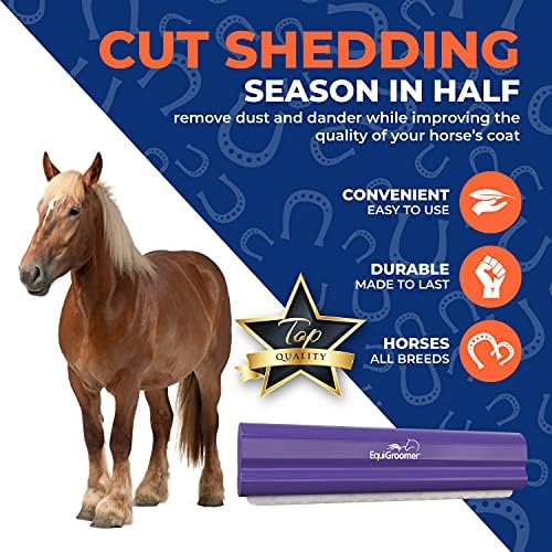 EquiGroomer 8-Inch Deshedding Brush - Image 6