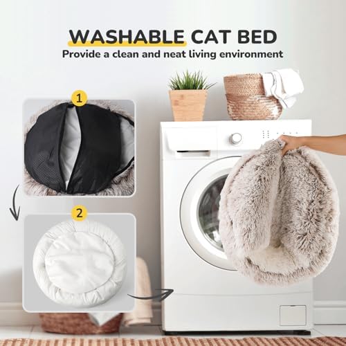 CATISM Cat Bed, Cat Beds for Indoor Cats - Image 4