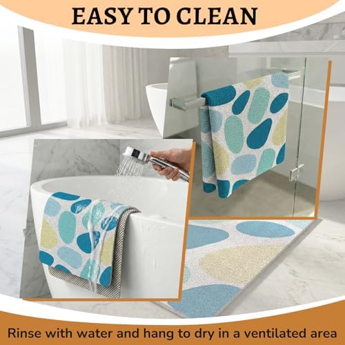 Anti Slip Loofah Shower Mat, Quick Drying Bathtub Mat - Image 6