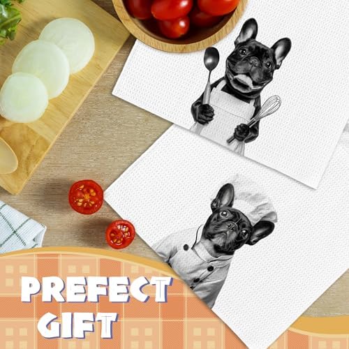 Dog Kitchen Towels Decor Set of 2 - Image 5