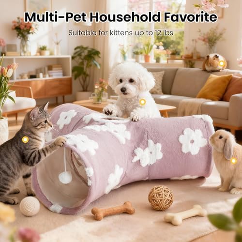 Tempcore Cat Tunnel, 3-Way Collapsible Toy - Image 3