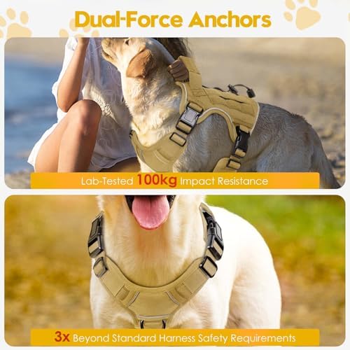 Heavy-Duty Tactical Dog Harness - Image 4