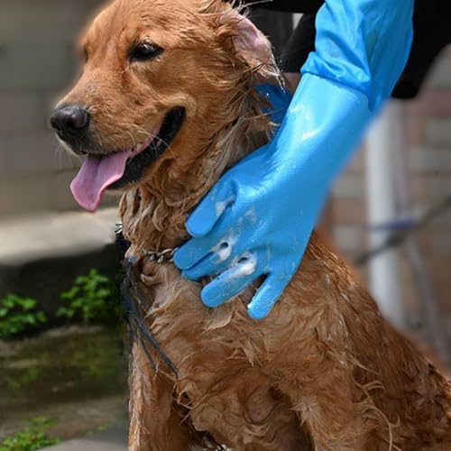 Dog Washing Gloves, Pet Grooming Gloves - Image 4