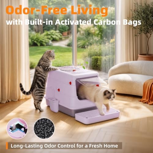 4-in-1 Stainless Steel Cat Litter Box - Image 5