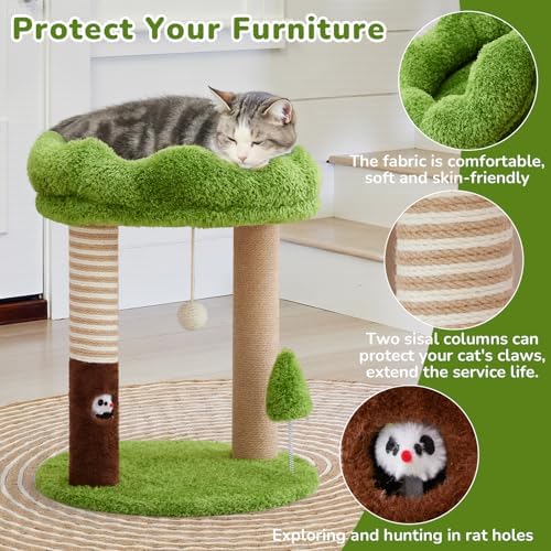WOOCHPET 21" Small Cat Tree - Image 6