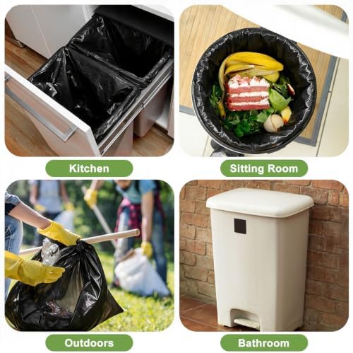 15 Gallon Trash Bags Drawstring - Image 6