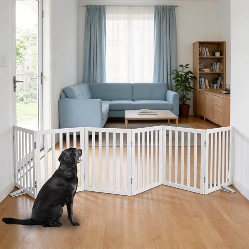 ZJSF Freestanding Indoor Dog Gate by ZJSF