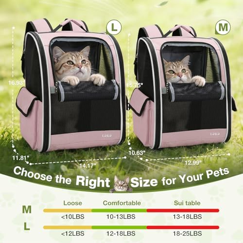Lekereise Cat Backpack Carriers, Dog Carrier Backpacks - Image 4