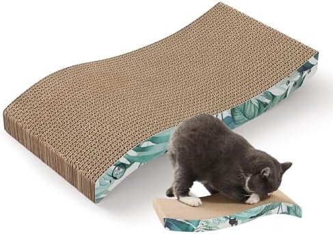 Reversible Wave Cat Scratcher for Indoor Cats by %E7%8C%AB%E5%A3%B1