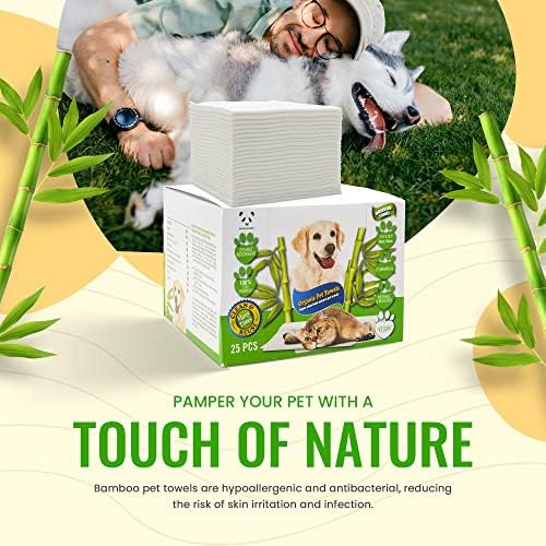 Bamboo Pet Towel 25 PCS - Image 4