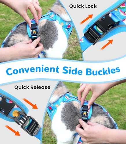 Halypet Cat Harness and Leash Set, Escape Proof Adjustable Harness - Image 5