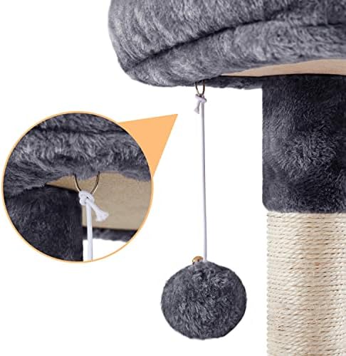 Topeakmart Cat Tree, 34in Cat Tower - Image 6