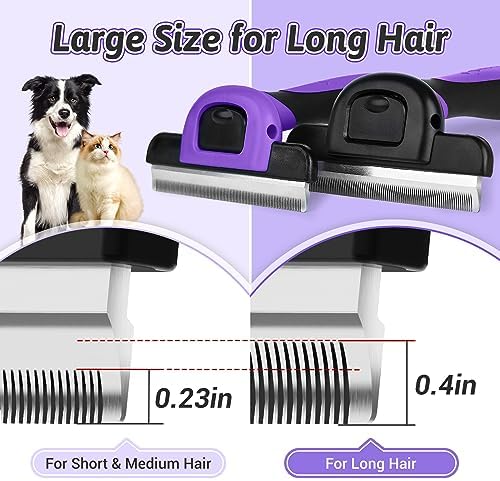 MIU COLOR Long Hair Pet Grooming Brush - Image 2