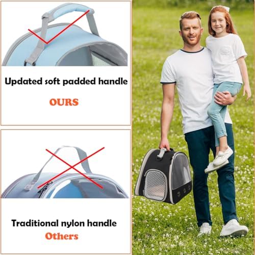 Bearded Dragon Travel Carrier, Lizards Cage, Small Animal Bag - Image 6
