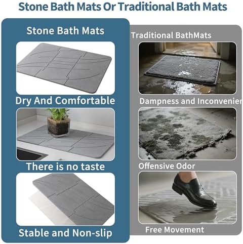Stone Bath Mats for Bathroom - Image 5