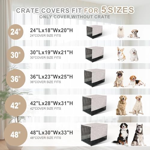 Explore Land Breathable Dog Crate Cover, 30 inches - Image 3