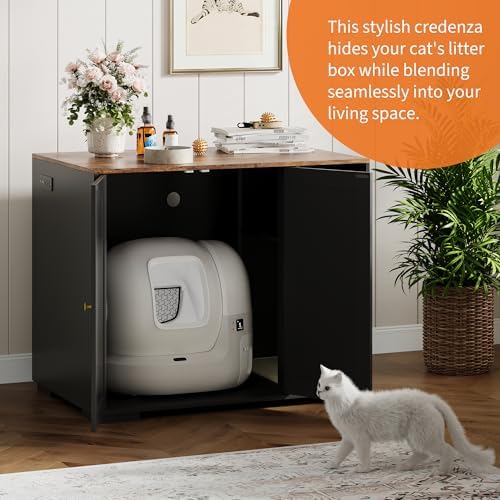 Garvee Dog-Proof Large Cat Litter Box Enclosure - Image 5
