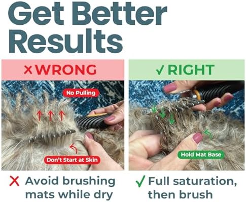 Rake Brush for Dogs, Doodles & Poodles - Image 4