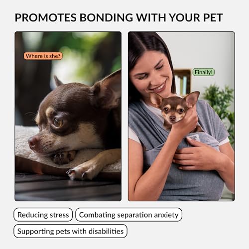 Cat Sling Carrier, Anti-Anxiety, Senior Pet Pouch - Image 6