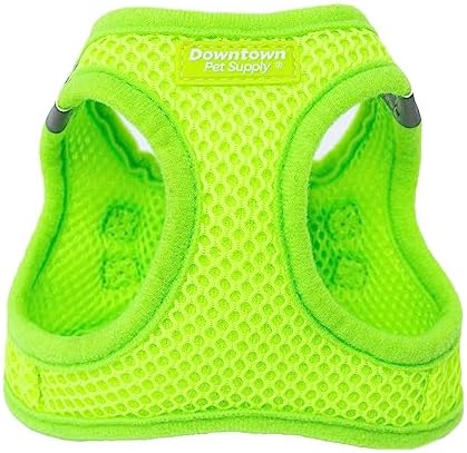 Downtown Pet Supply Step in Dog Harness No Pull, Atomic Yellow by DowntownPetSupply