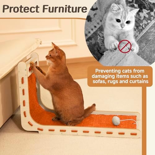 Felt Cat Scratcher for Indoor Cats, 26.8 Inch - Image 5