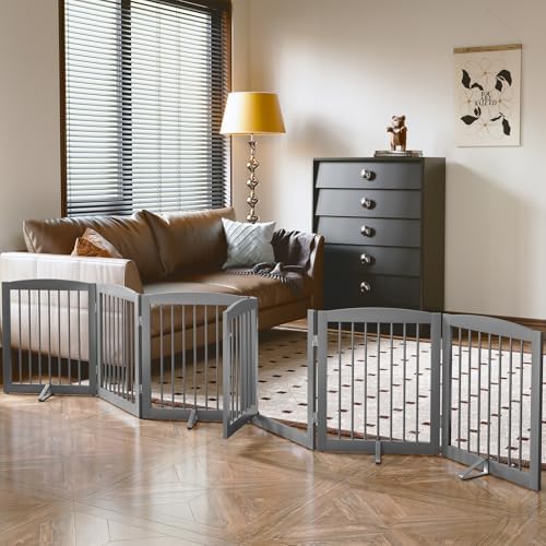 PUPETPO Freestanding Pet Gates by PUPETPO