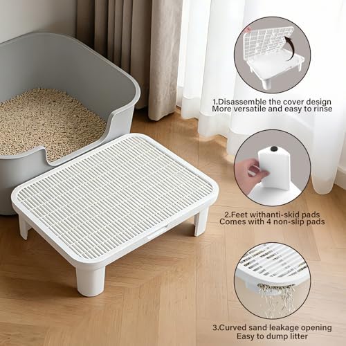Cat Step Ramp Adjustable Litter Box Step - Image 2