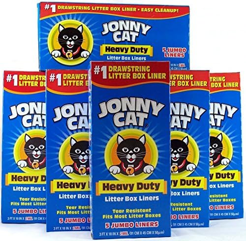 JONNY CAT Cat Litter Box Liners 5 / Box by JonnyCat