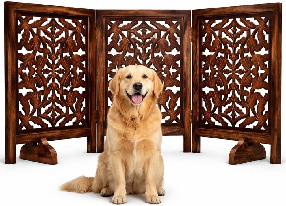 3-Panel Freestanding Gate by TheWoodenTown