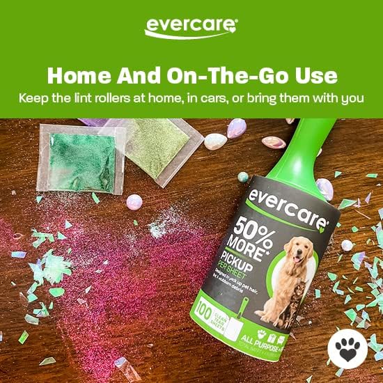 Evercare All Purpose Pet Hair 2 Lint Rollers - Image 7