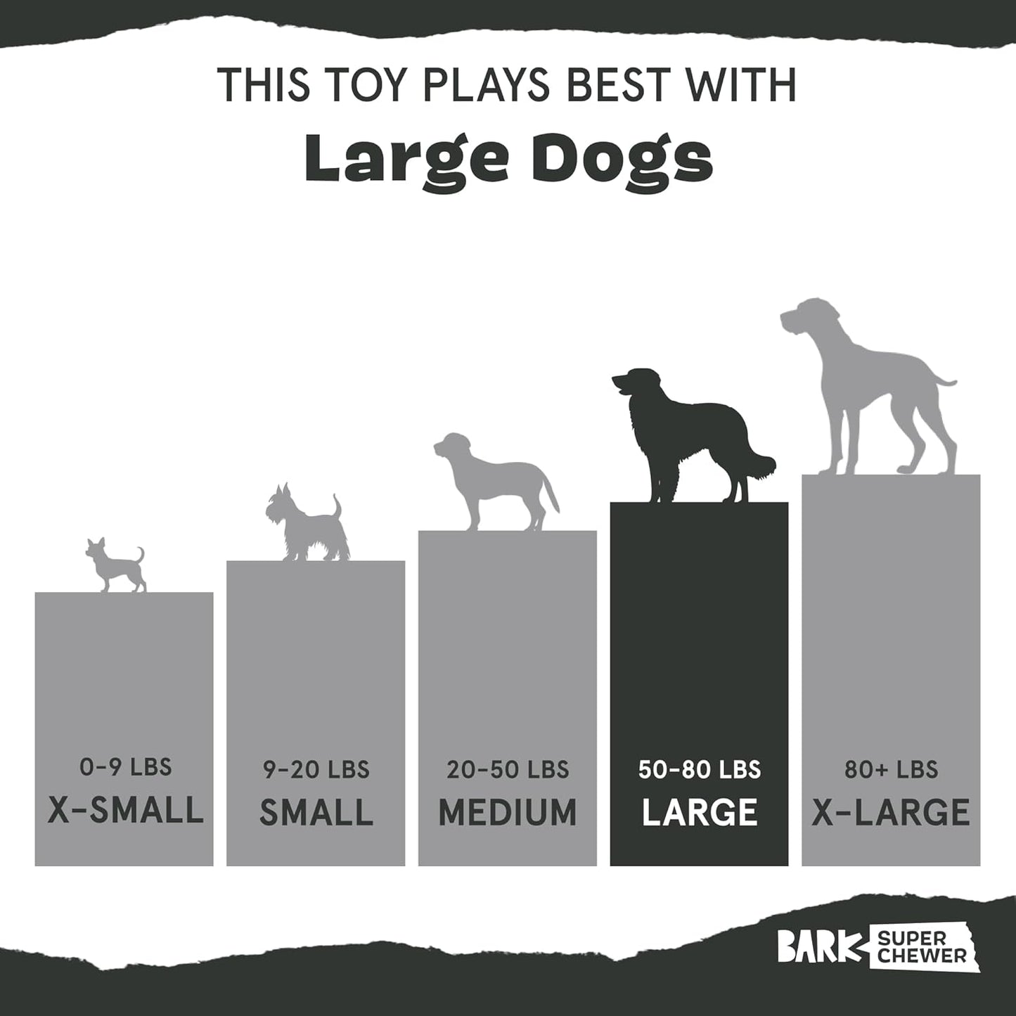 Barkbox Super Chewer Tough Dog Chew Toys for Aggressive Chewers, Plush 2 Toys in 1 (Parrot - Large)