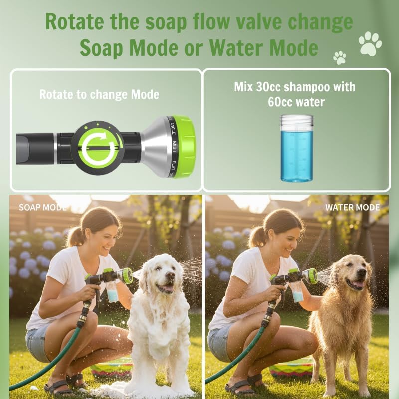Dog Shower Attachment with Soap Dispenser - Image 5