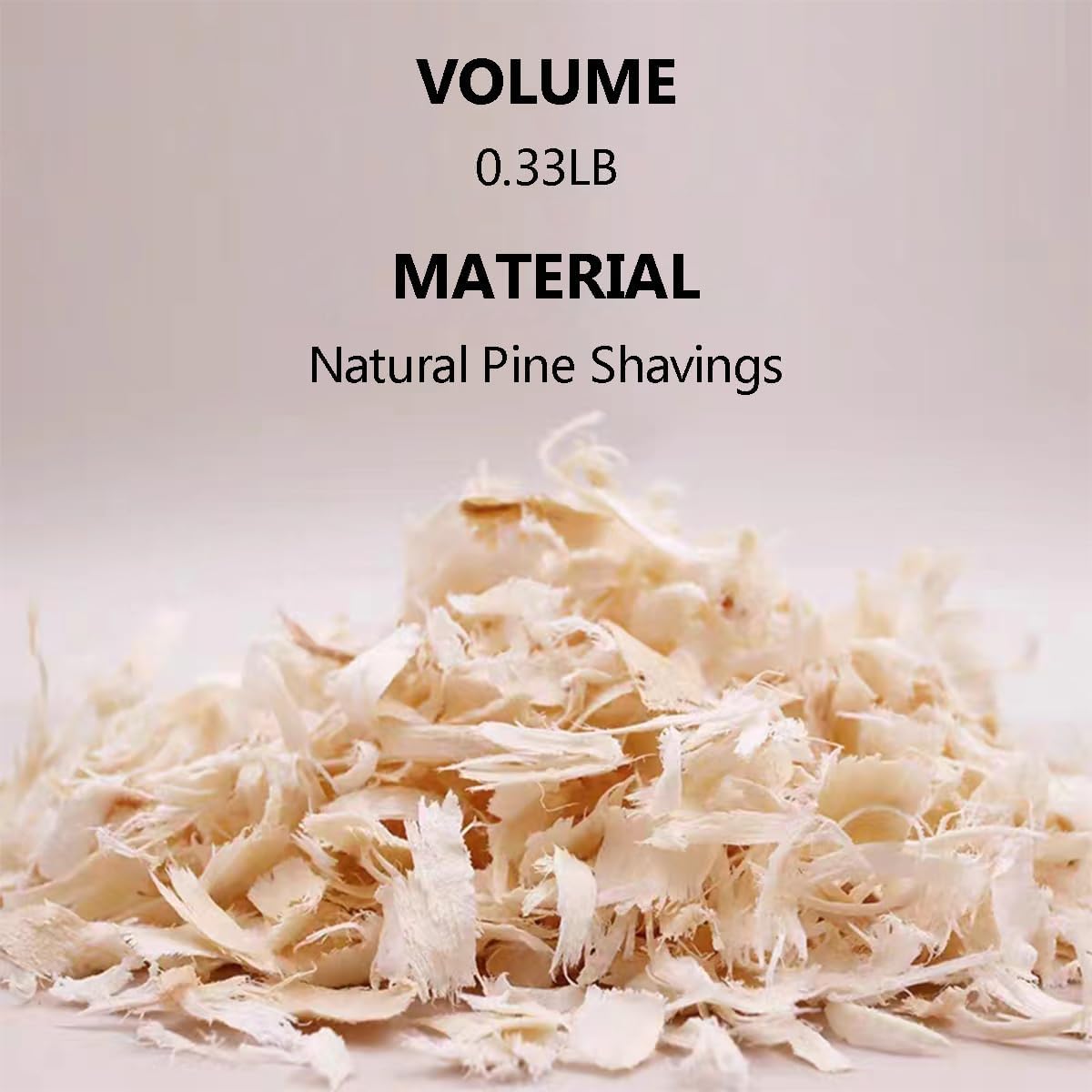 MANON ROSA Wood Shavings for Bird Bedding - Natural Aspen Soft Low-Dust & Odor-Control Nesting Material for Parakeets Parrots Rabbits Cockatiel for Cages, Nest Boxes, Small Pet Litter