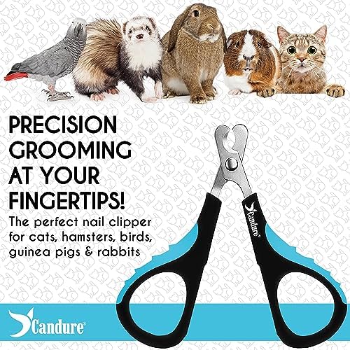 Candure Cat Nail Clipper Stainless Steel Cat Claw Trimmers - Image 6