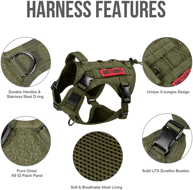 OneTigris Tactical Dog Harness - Image 4
