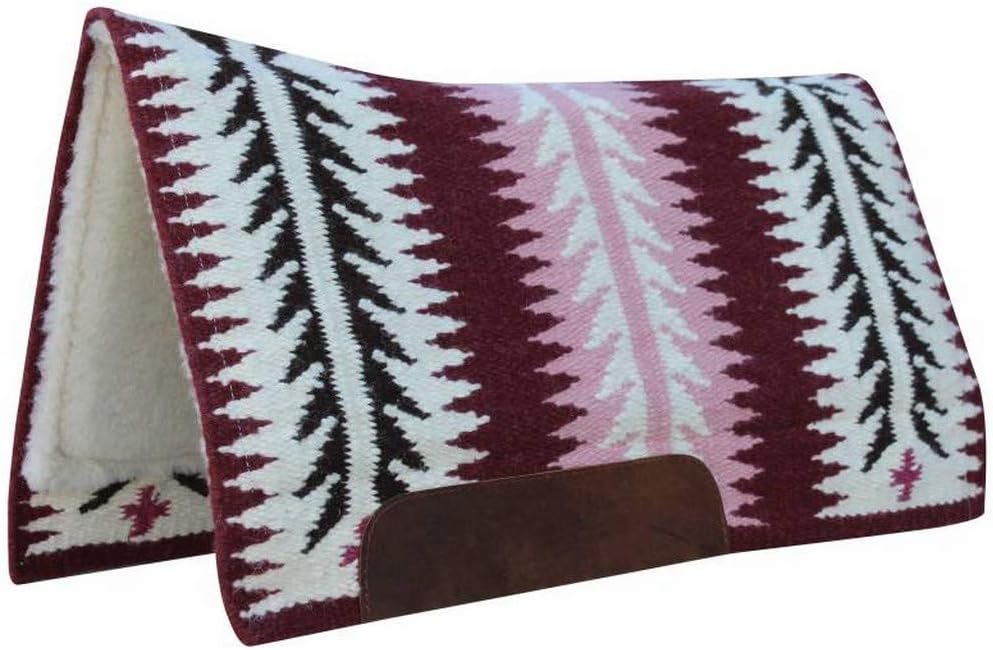 Professional's Choice Ventana Saddle Pad | 100% New Zealand Wool | 1" Felt & Foam Center