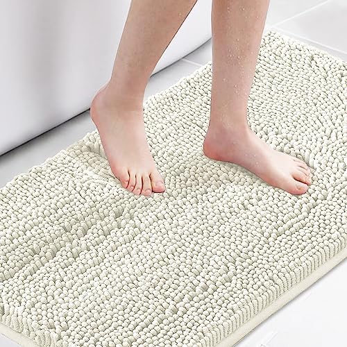H.VERSAILTEX Microfiber Bath Rugs Chenille Floor Mat Ultra Soft Washable by HVERSAILTEX