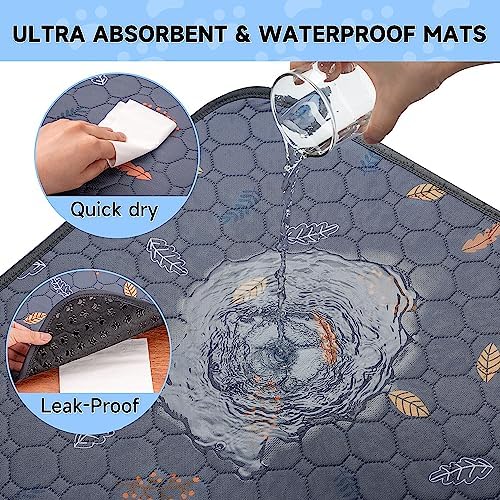 Sunheir 2-Pack Extra Large Reusable Dog Mat - Image 6