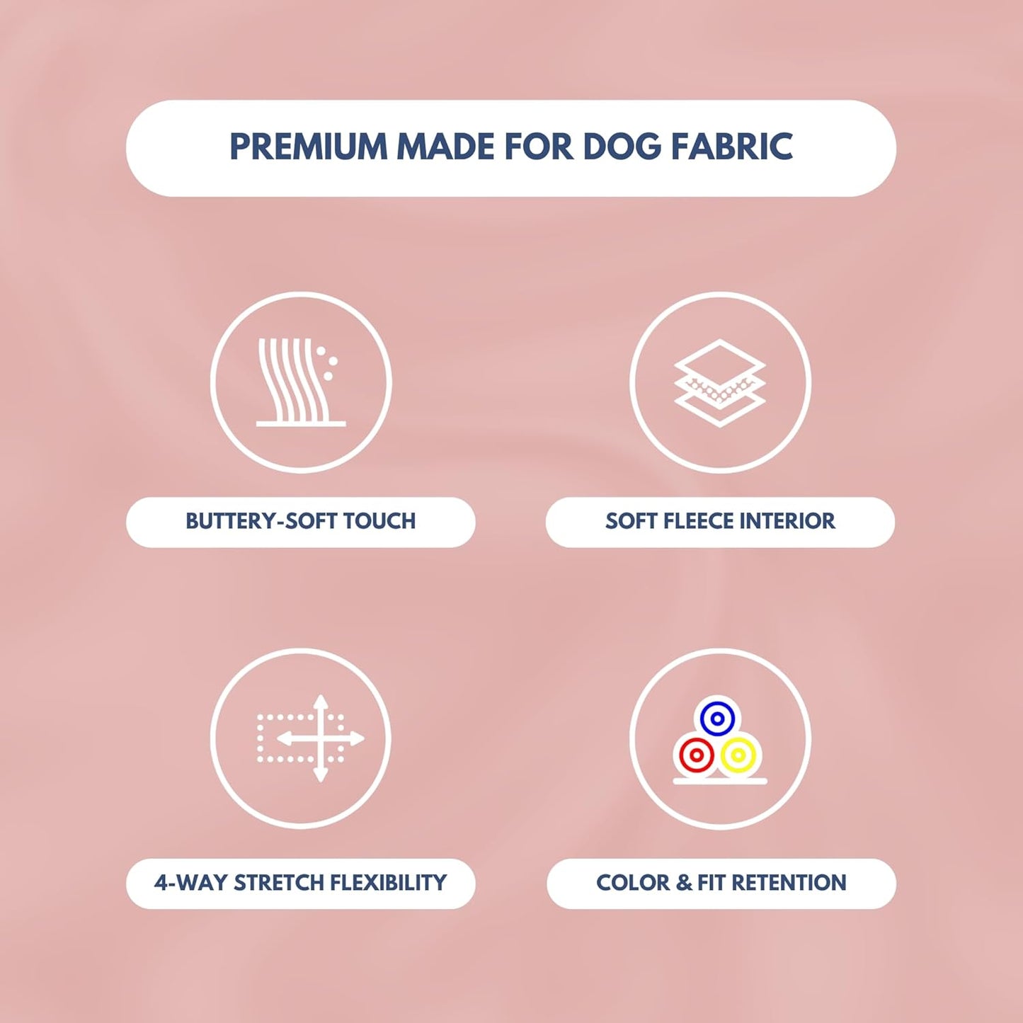 Spark Paws Dog Hoodie – Premium Dog Sweater for Small, Medium, and Large Dogs | Warm Outfits for French Bulldogs, Pitbull, Puppy, Winter Jacket Alternative - Dusty Pink - 4XL