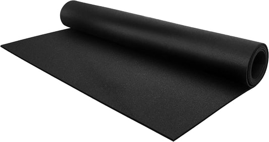 Flooring Inc's 1/4" Thick Tough Rubber Flooring Roll | Flexible Recycled Rubber Floor Mats for Home Gym | Heavy Duty Rubber Mat for Home Gyms, Sheds, Horse Stall Mat or Trailer