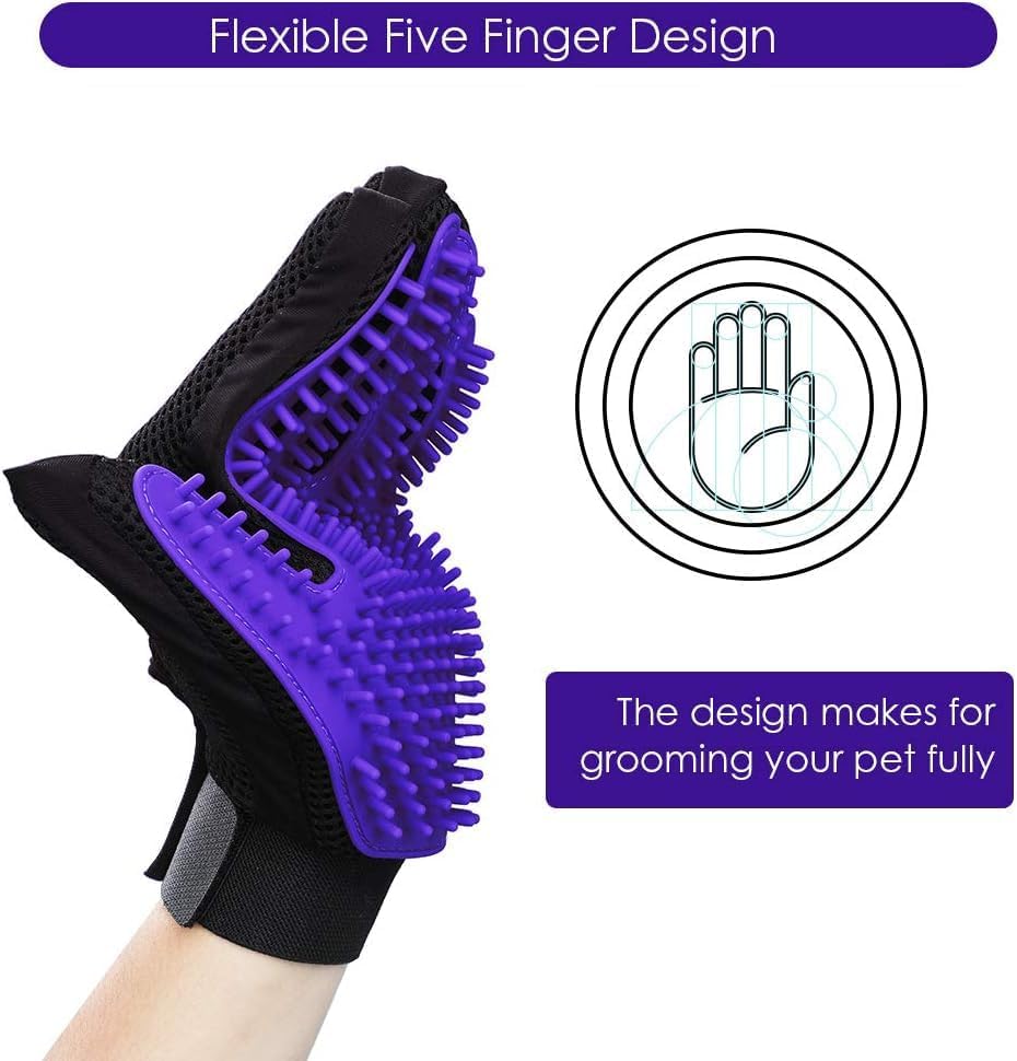 Pet Hair Removal Glove with 255 Silicone Tips - Image 5