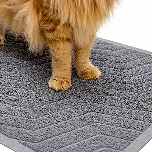 WePet Cat Litter Box Mat, Kitty Premium PVC Pad, Durable Trapping Rug, by WePet