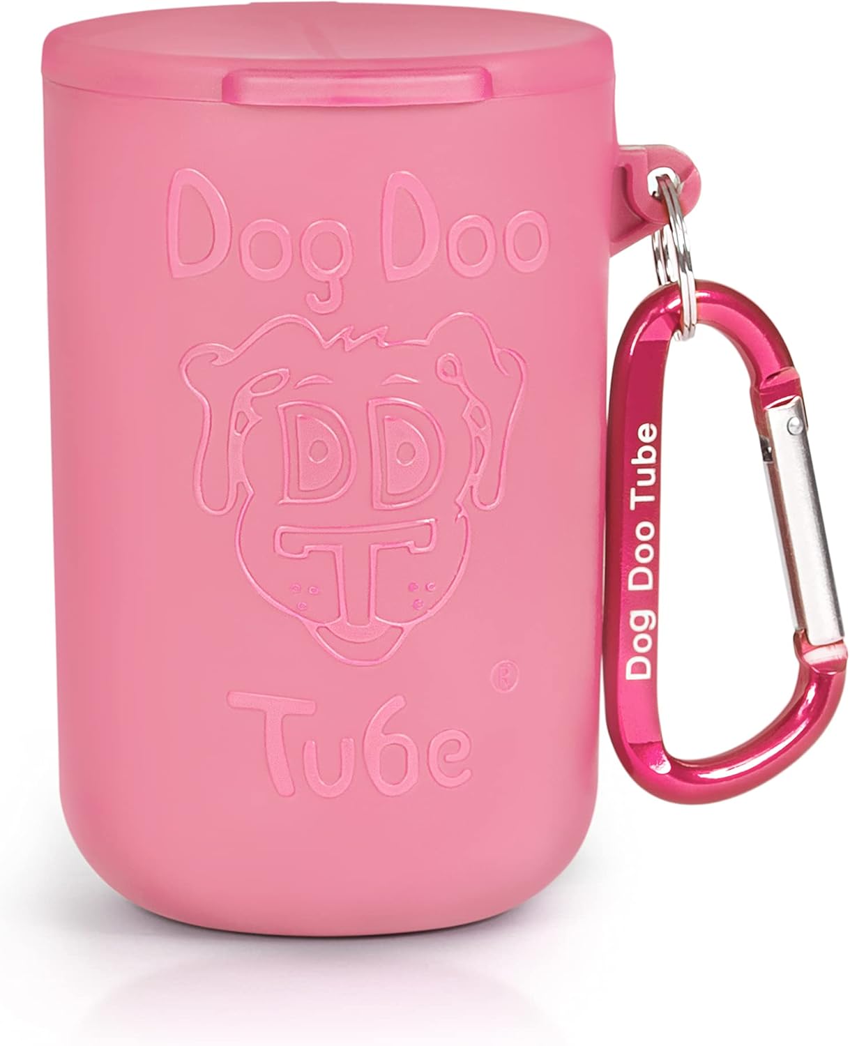 Dog Doo Tube Filled Dog Waste Bag Holders - Reusable Dog Poop Bag Tubes Designed to Keep in Odors and Germs